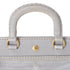 PRADA Canapa Handbag BN2045 Light Gray Denim